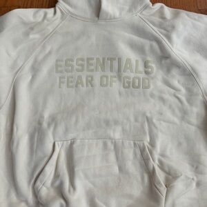 Essentials - Fear of God light / yellow beige Hoodie